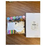 JOYIN 60 Pcs Christmas Wooden Hanging Ornaments Craft Kits