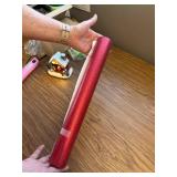 Glitter Metallic Red Gift Wrapping Paper (17"x32.8
