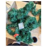 Garland Lights, 15ft 80 LED, Battery, Indoor/Outdoor