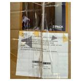$80 Dazzle Bright 6 Ft Lighted Birch Tree, 144 LEDs, 2 Pack