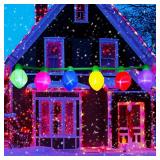 $60 SEASONBLOW 15 FT Christmas Inflatable Ornaments Balls Decoration
