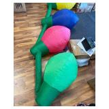 $60 SEASONBLOW 15 FT Christmas Inflatable Ornaments Balls Decoration