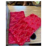 4TH Emotion Christmas Tree Pillow Covers 18x18 Set of 2, Red