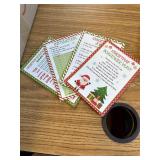 Sinasasspel Scavenger Hunt Clues Game, 24 Cards & Envelopes