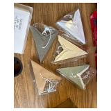 ReliThick 6 Pc 12in Star Lanterns Sage Green Christmas Decor