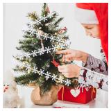 16.4ft Snowflake Trim Ribbon, DIY Wedding Birthday Supplies