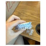 16.4ft Snowflake Trim Ribbon, DIY Wedding Birthday Supplies