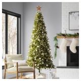 10" Pre-lit Faux Mercury Star Tree Topper Gold - Wondershop