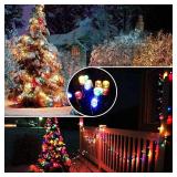 Twinkle Star 200 LED 66 FT Multicolor Christmas Lights, 8 Modes