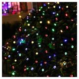 Twinkle Star 200 LED 66 FT Multicolor Christmas Lights, 8 Modes