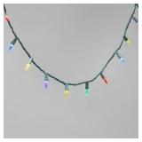 100ct LED Indoor Outdoor Mini Christmas String Lights Multicolor
