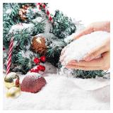 JOYIN 6 OZ Christmas Artificial Snow, Plastic Fake Snowball