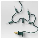 100ct LED Christmas Lights Warm White - Indoor/Outdoor, Electric