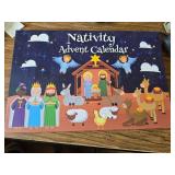 Nativity Advent Calendar 2025 Kids, 25pcs Christian Playset