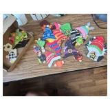 Interchangeable Gnome Decor, Halloween Tiered Tray (Cute)
