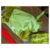 Qiylii Christmas Green Monster Baby Romper Set w/ Headband