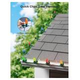 $60 C7 C9 Christmas Lights 100 Count Spring Clips, Shatterproof