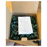 $60 C7 C9 Christmas Lights 100 Count Spring Clips, Shatterproof