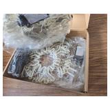 $58 10 Large Snowflakes Pathway Lights Outdoor Yard Decorations