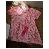 Faretumiya Women Christmas Candy Cane Pj Set Knotted Shorts
