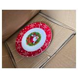 VEWEET SANTACLAUS 12 Dinner Set, Xmas