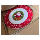 VEWEET SANTACLAUS 12 Dinner Set, Xmas