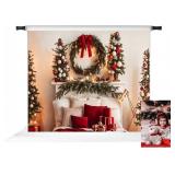 $100 Kate 10x8ft Christmas Headboard Backdrop for Photography