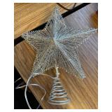 Lewondr Christmas Tree Star Treetop Light, USB, Remote 6H Timer