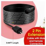 2 Pack 29V LED Power Supply w/ 3M Cable, UL Certified