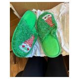 SOULROSE Christmas Bling Slippers for Women Memory Foam