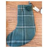 Plaid Christmas Stocking Green - Hearth & Hand with Magnolia