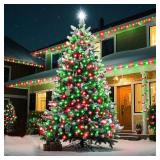 $74 KNONEW 600ft 1500 LED String Lights, 8 Modes, Timer, Waterproof.