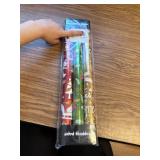 Christmas Wrapping Paper Red Green Gold, 17 in x 10 ft Rolls