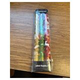 Christmas Wrapping Paper Red Green Gold, 17 in x 10 ft Rolls
