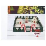 Christmas Gingerbread Bakery Tiered Tray Set, 6 Pc