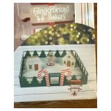 Christmas Gingerbread Bakery Tiered Tray Set, 6 Pc