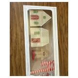Christmas Gingerbread Bakery Tiered Tray Set, 6 Pc