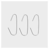 2-pack!!200ct Silver Christmas Ornament Hook - Wondershop