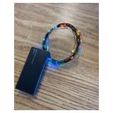2 pack 30 lights warm white or multicolor LED dewdrop lights