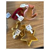 7 pack Christmas holiday cookie cutters