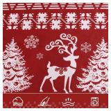 King Christmas Duvet Cover Reindeer Holiday Bedding