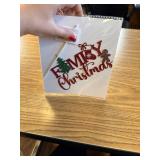 Christmas 2024 Cake Topper, Merry Feliz Navidad Decorations