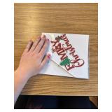 Christmas 2024 Cake Topper, Merry Feliz Navidad Decorations
