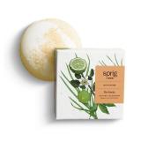 4 pk Sprig by Kohler Bergamot + Lemongrass Bath Bomb, Hypoallergenic, Made with Natural Botanicals & Premium Skincare Ingredients (Shea Butter, Coconut Oil, & Kaolin Clay) to Uplift and Energize - Rec