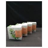 4 pk Sprig by Kohler Bergamot + Lemongrass Bath Bomb, Hypoallergenic, Made with Natural Botanicals & Premium Skincare Ingredients (Shea Butter, Coconut Oil, & Kaolin Clay) to Uplift and Energize - Rec