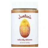 JUSTINS ALMOND BUTTER, HONEY 16 OZ JAR