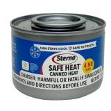 4 pk Sterno Safe Heat 4-Hour Chafing Fuel Can