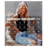 SAUNGKUAI Womens Bodysuit Sexy Plunge Deep V Neck Backless Sleeveless Tank Thong Body Suits Outfits for Going Out Black XL