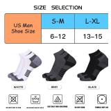 COOVAN 10 Pairs Mens Ankle Socks Men 10 Pack Low Cut Comfort Cushion Casual Socks