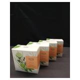 4 pk Sprig by Kohler Bergamot + Lemongrass Bath Bomb, Hypoallergenic, Made with Natural Botanicals & Premium Skincare Ingredients (Shea Butter, Coconut Oil, & Kaolin Clay) to Uplift and Energize - Rec